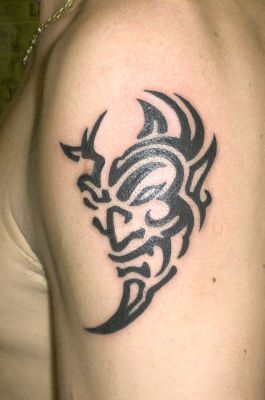 tribal celtic maori devil tribal celtic maori devil